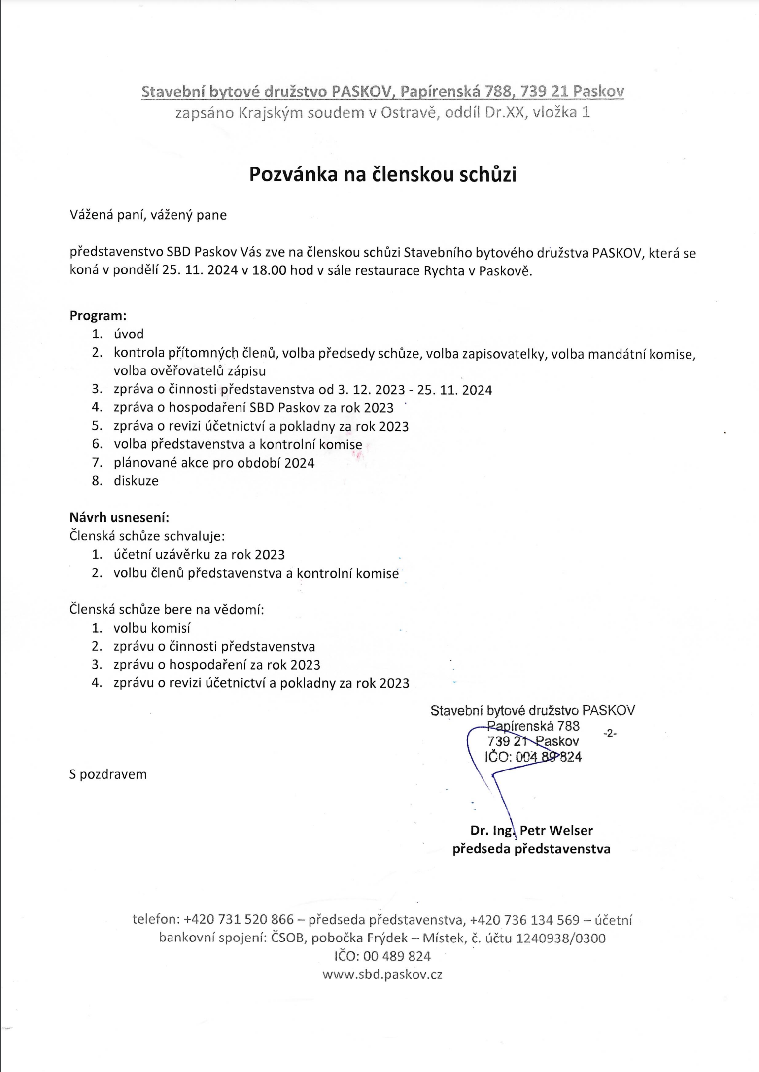 pozvanka